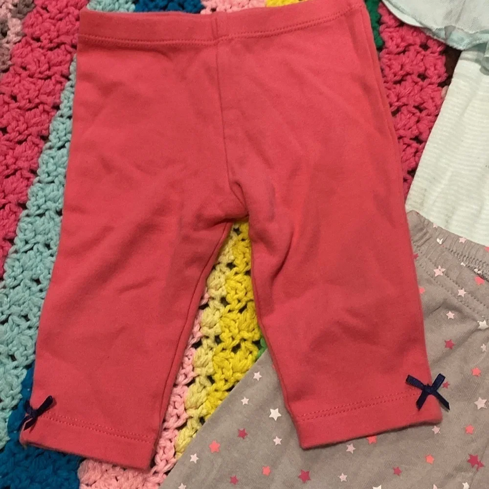 3/$20.  6-9 Month Girl’s Leggings